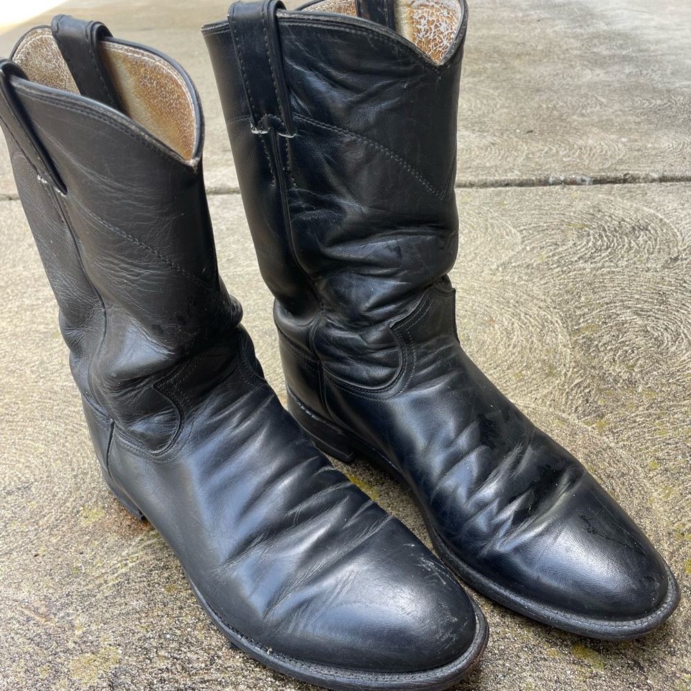 Justin western boots cowboy boots